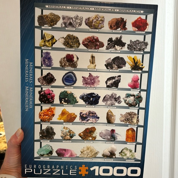Eurographics 1000 piece puzzle. “Gems”. - Picture 1 of 3